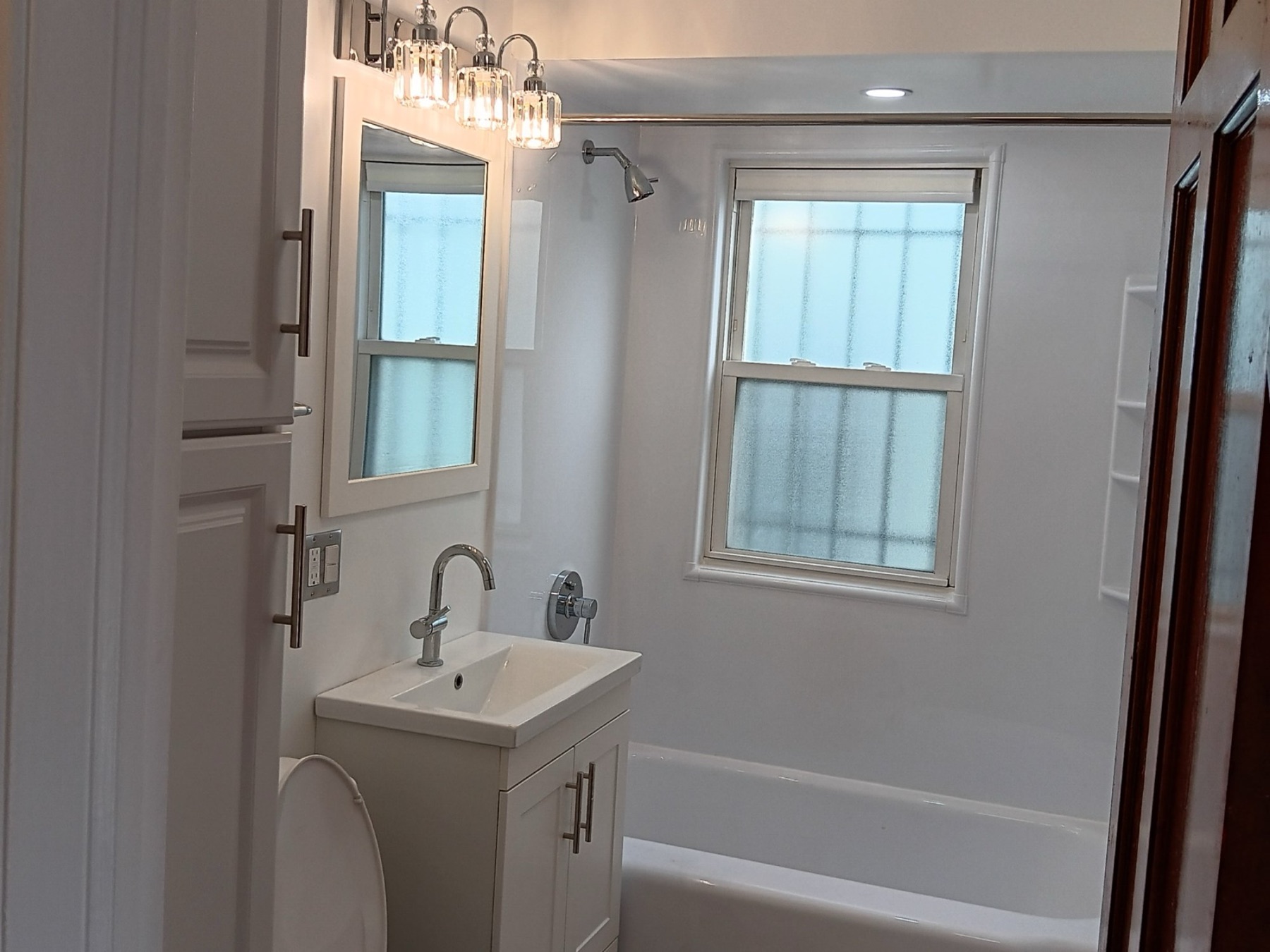 Full bath refresh, after
