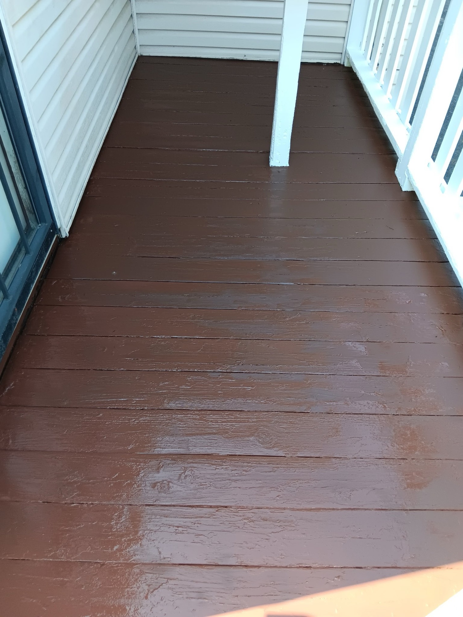 Porch and deck refresh, after