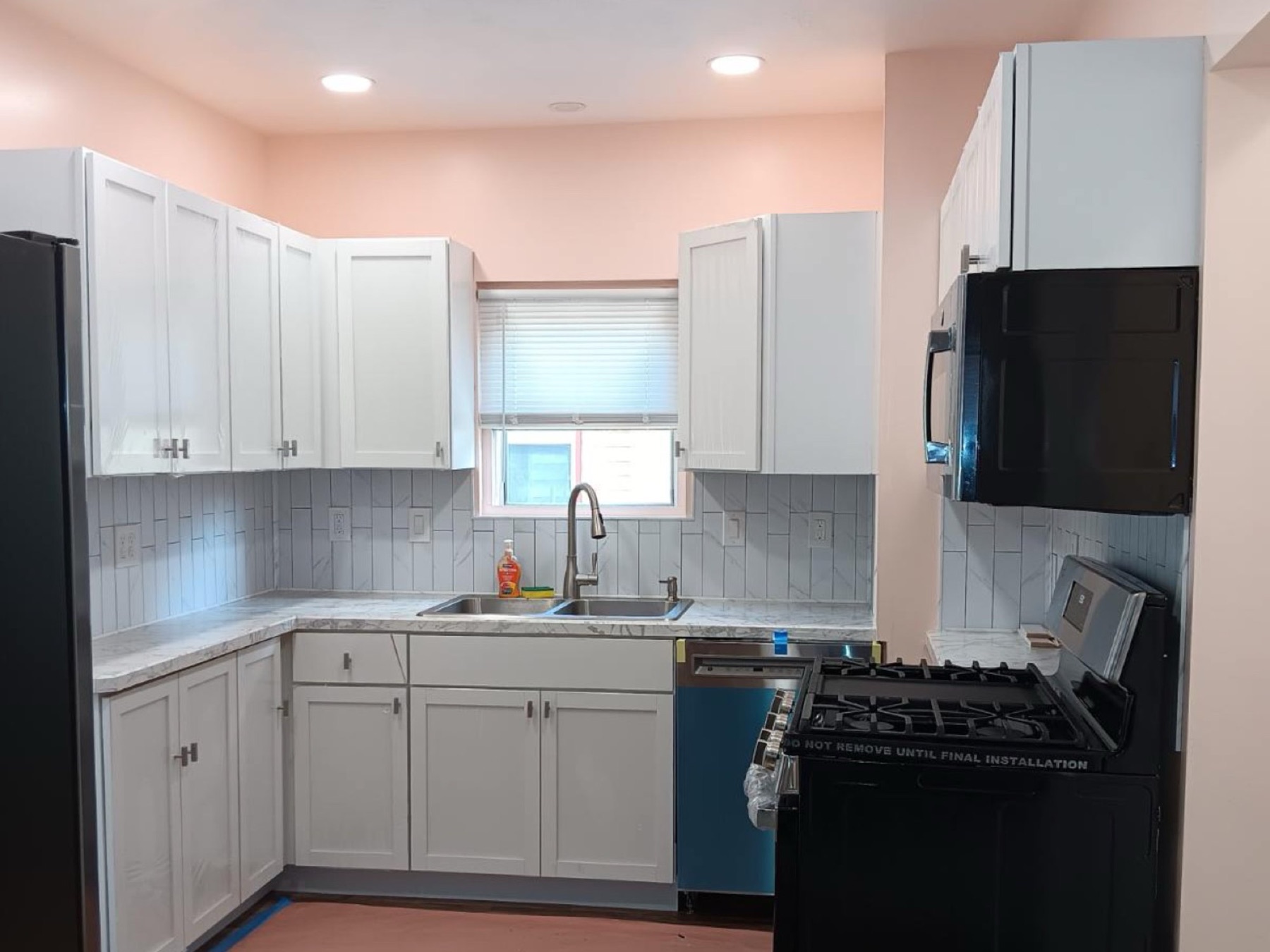 Finished kitchen renovation in a Cleveland home